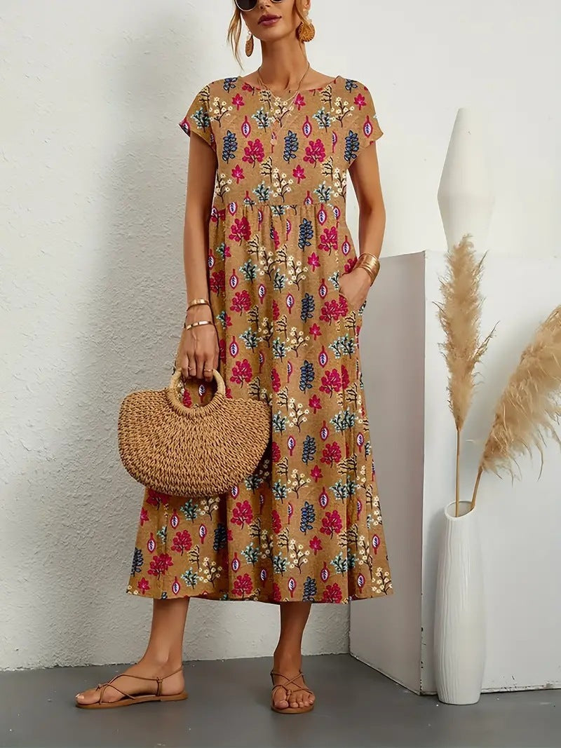 Deborah - Vestido Floral Elegante