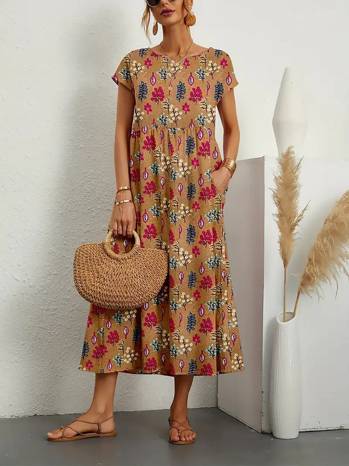 Deborah - Vestido Floral Elegante