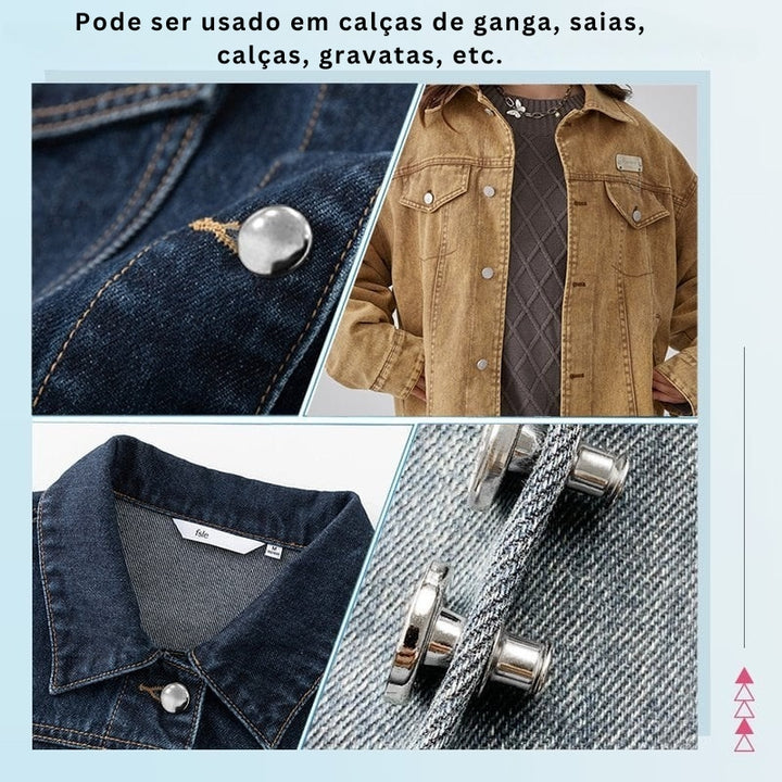 CinchPin - Fivela Ajustável Para Cintura Com Ajuste Perfeito