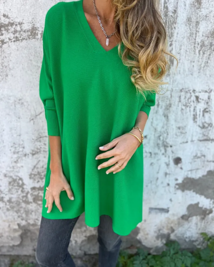 Cathryn - Top de Malha Estilo Boho