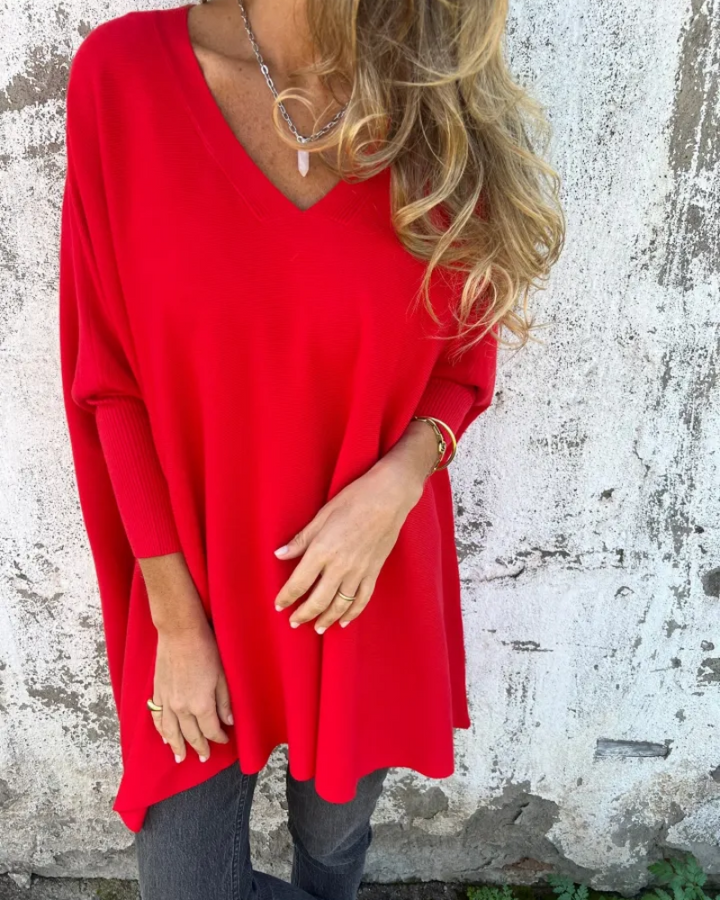 Cathryn - Top de Malha Estilo Boho