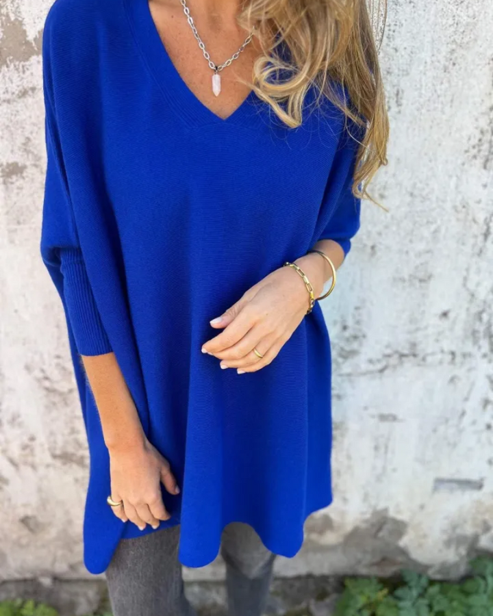 Cathryn - Top de Malha Estilo Boho