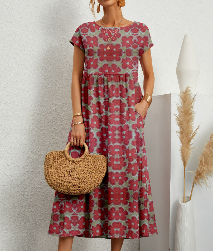 Deborah - Vestido Floral Elegante
