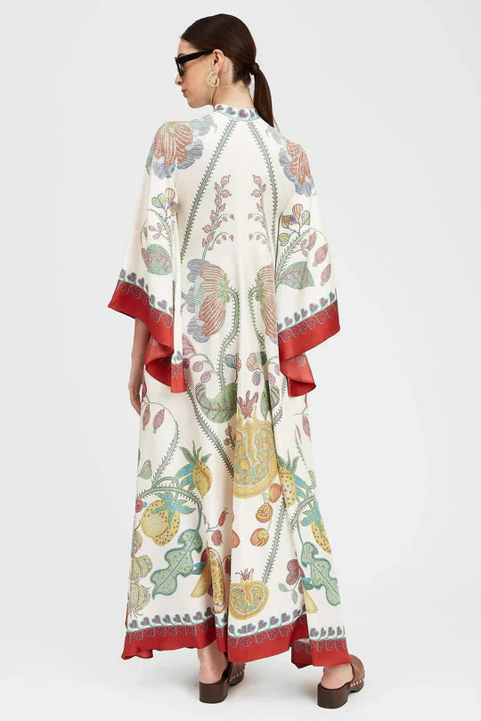 Elica - Vestido Maxi Estampado