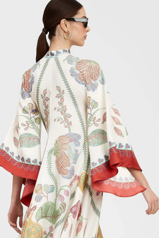 Elica - Vestido Maxi Estampado