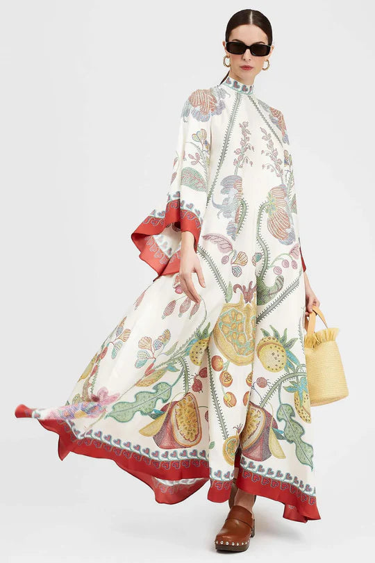 Elica - Vestido Maxi Estampado