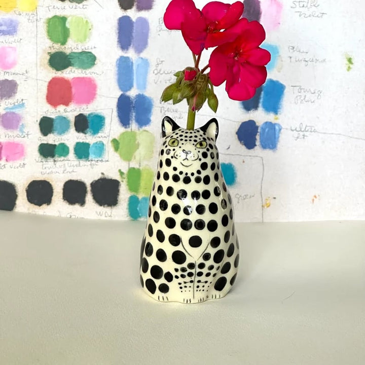 CatCraze - Coleção de Vasos Pintados à mão com Motivos Felinos