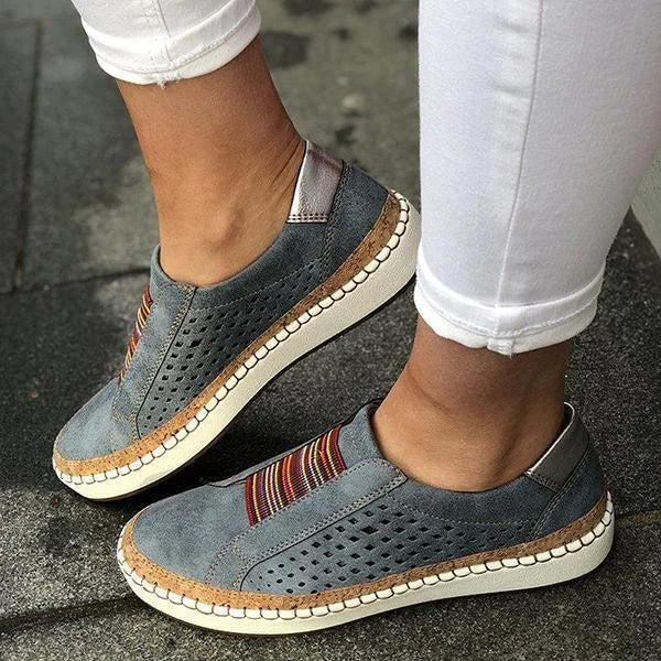 Emelina - Sapatos Ortopédicos em Dnim Vintage