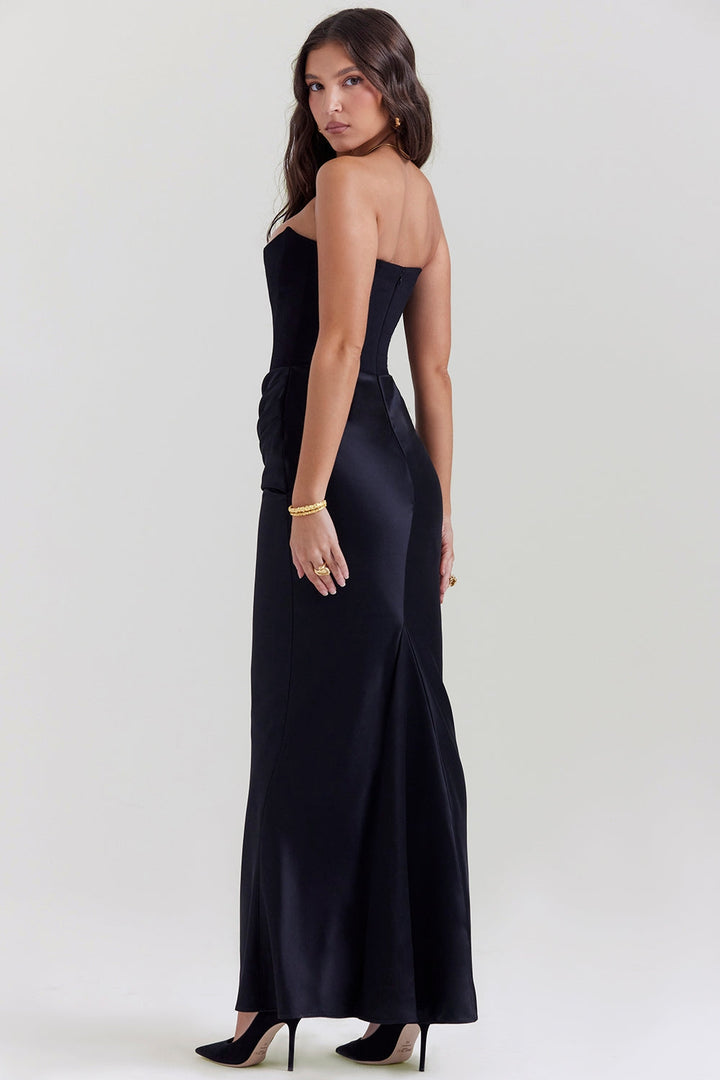 Alanis - Vestido Maxi Com Ombros à Vista