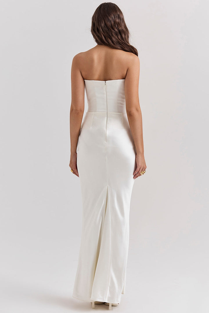Alanis - Vestido Maxi Com Ombros à Vista