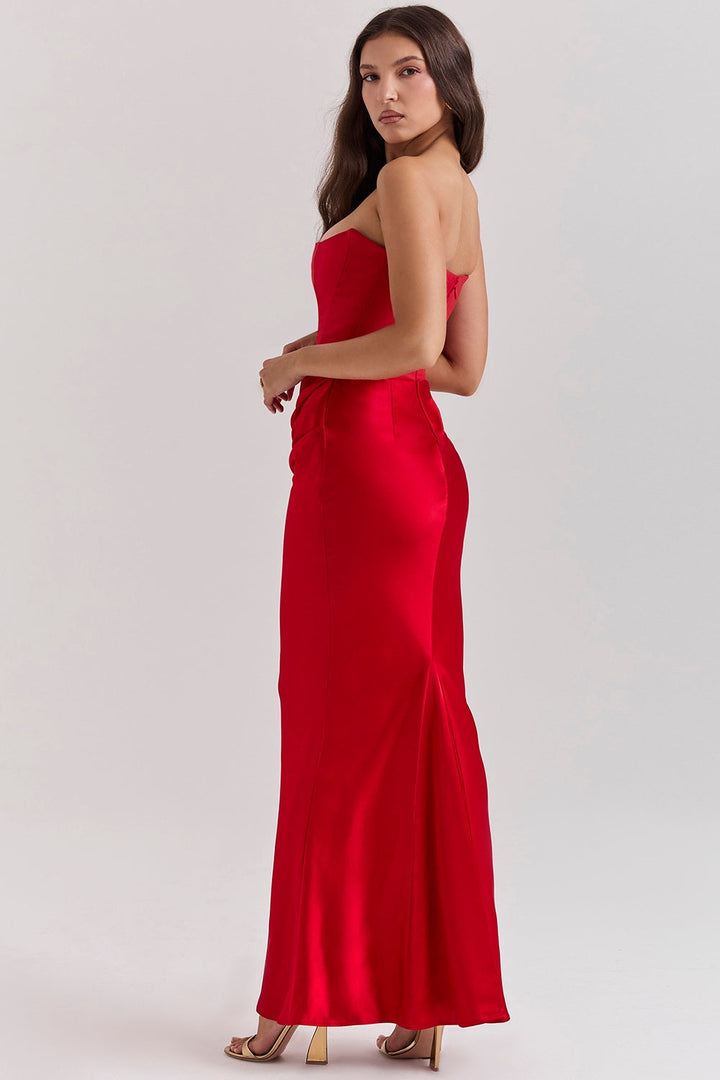 Alanis - Vestido Maxi Com Ombros à Vista