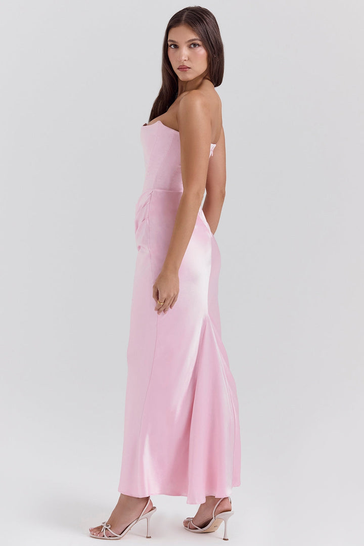 Alanis - Vestido Maxi Com Ombros à Vista